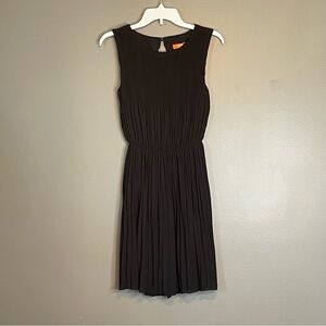 Joe Fresh Sleeveless Black Pleated Dress Small (NWT New With Tags)